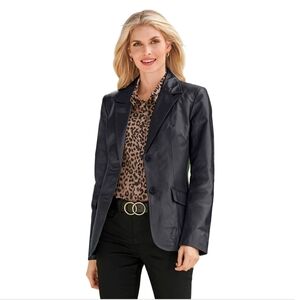 Chadwicks Leather Blazer